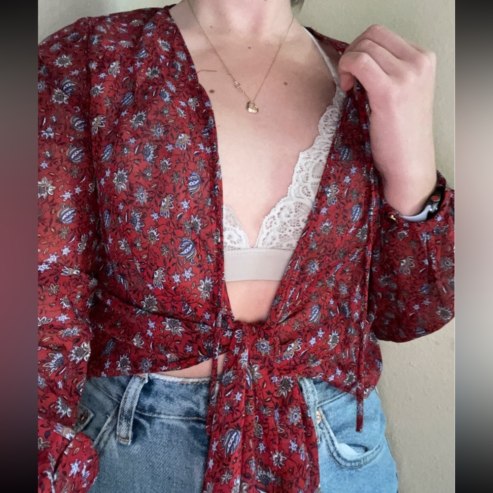 Princess Polly Floral Blouse